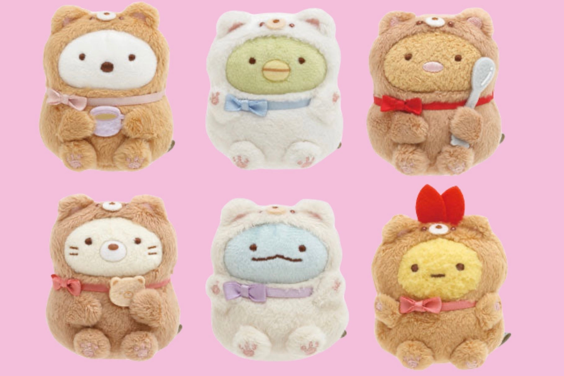 SUMIKKO GURASHI Shirokuma Bear Cafe Small Plush StyleBySakura